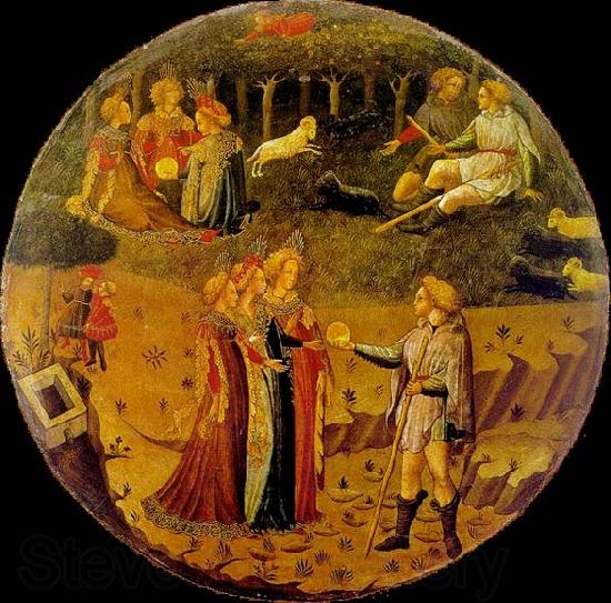 unknow artist The Judgement of Paris Norge oil painting art